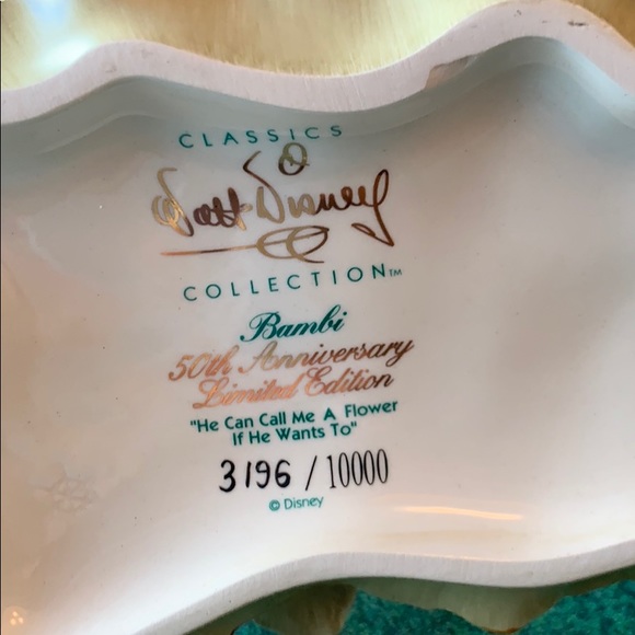 Walt Disney Classics Bambi and Flower Limited Ed - Picture 6 of 7